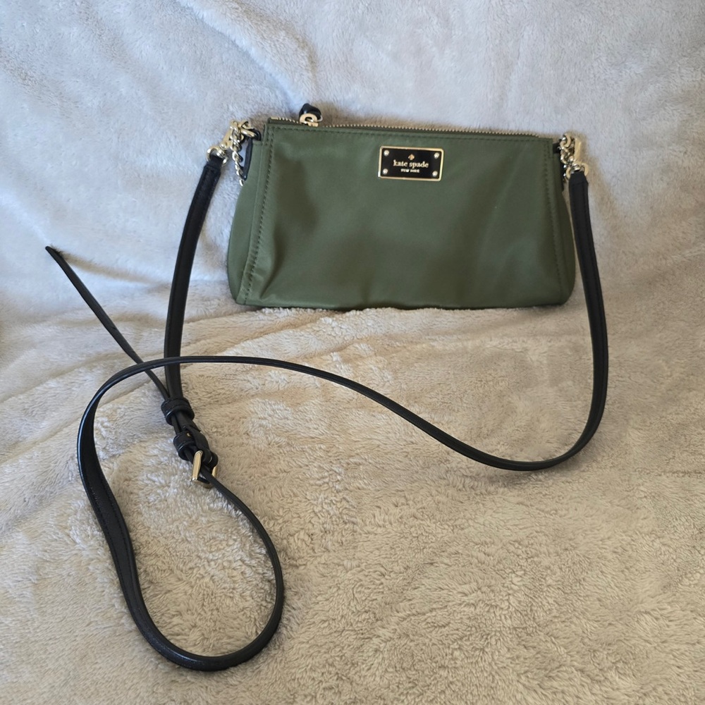 Kate Spade green crossbody bag